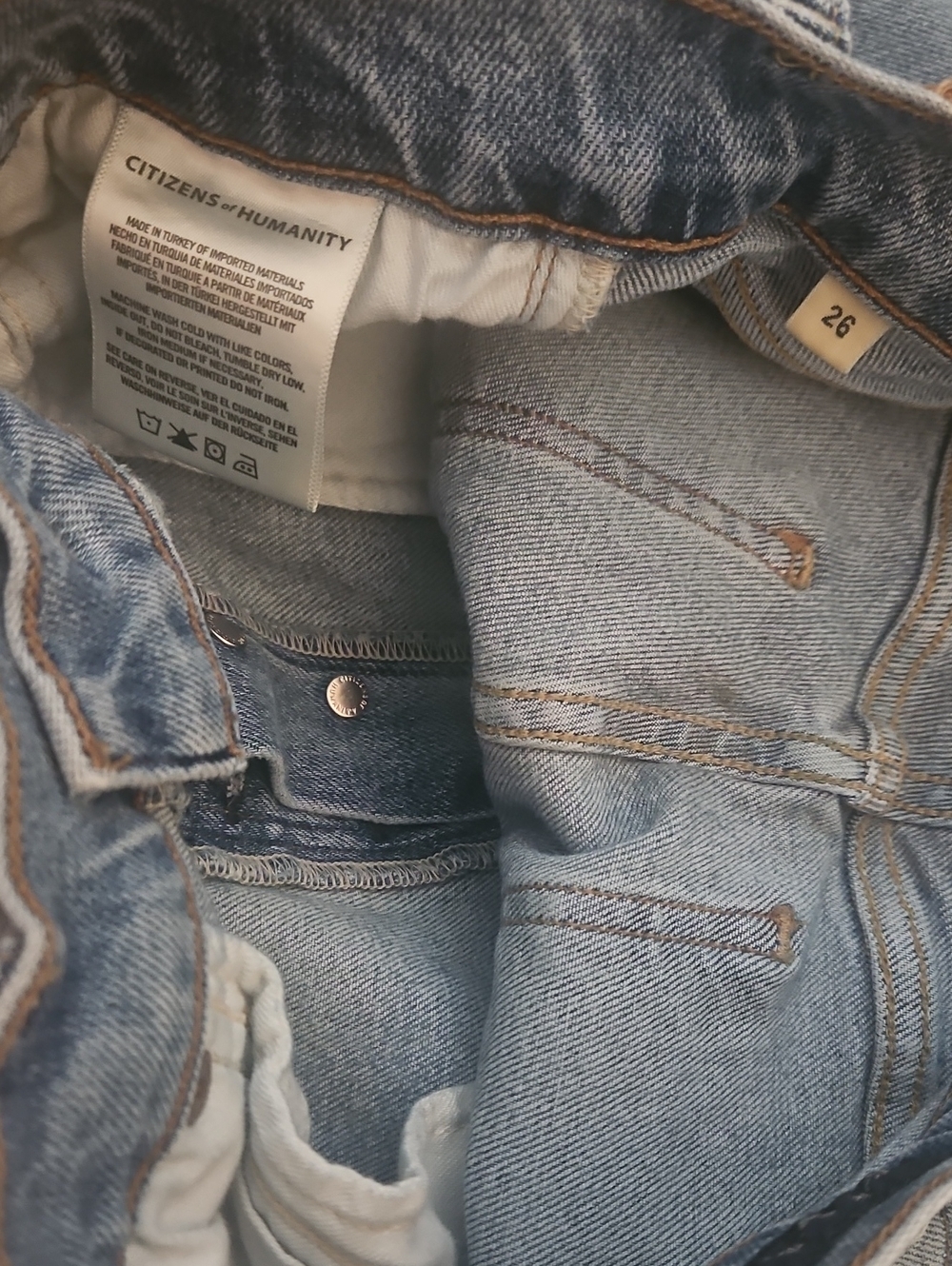 Citizen's of Humanity Olivia High Rise Slim Ankle Jeans - Picture 9 of 10